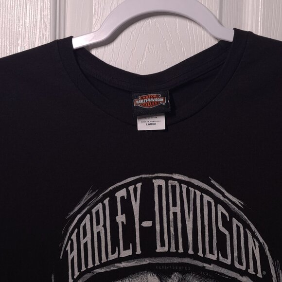 Harley-Davidson Motorcycles Bowling Green Kentucky USED Shirt (L, Black) - Picture 3 of 7
